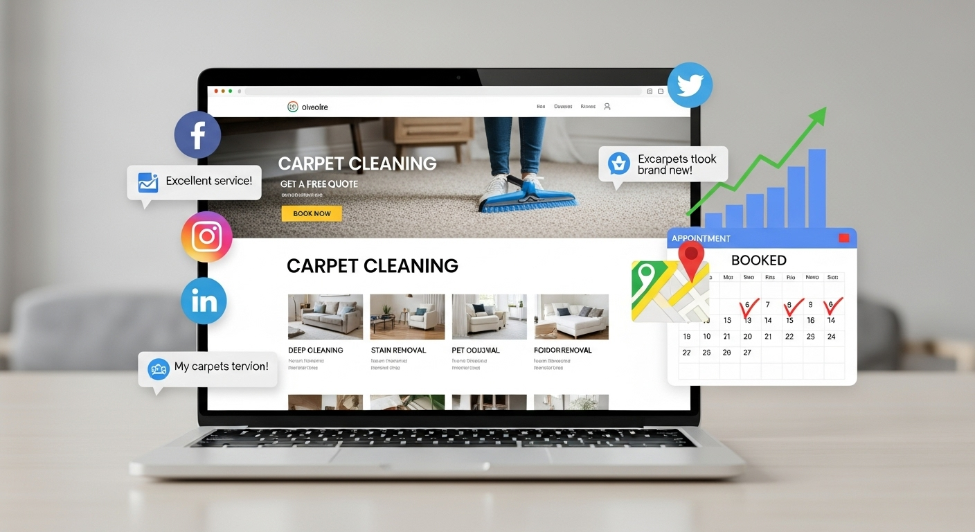 carpet cleaning website